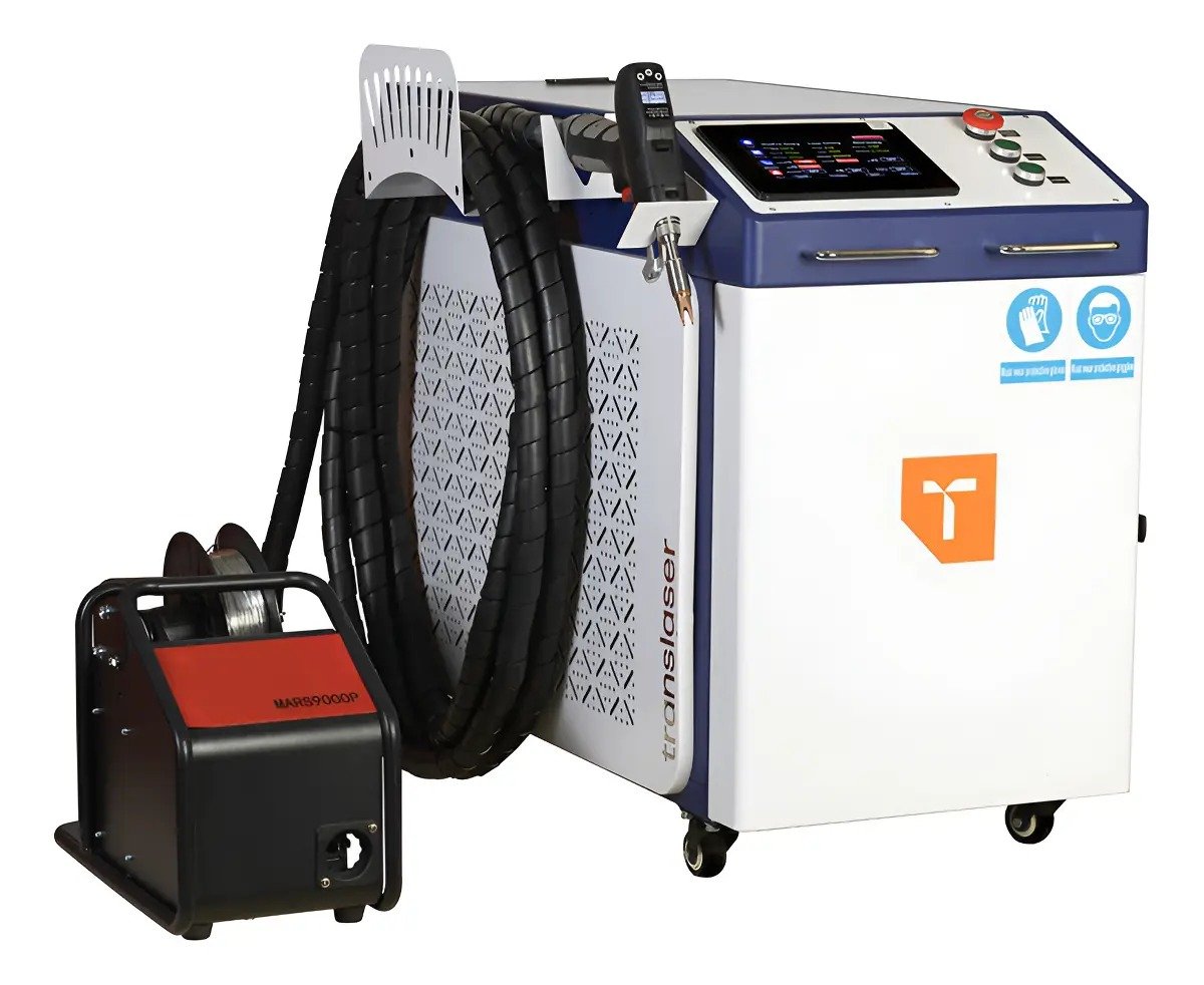 Maquina De Solda Limpeza E Corte A Laser 3 Em 1 1.200w Branco 220v