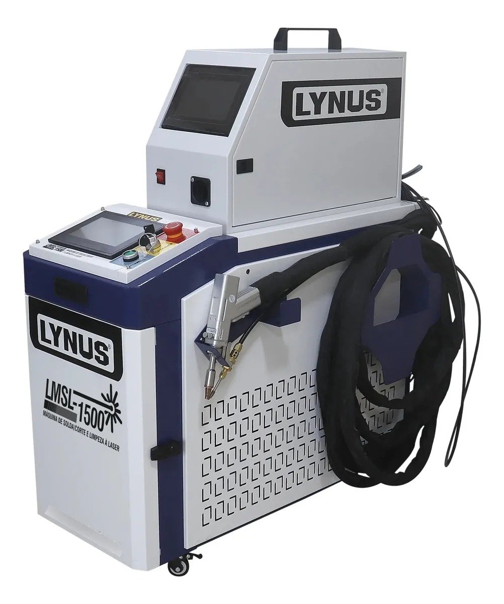 Maquina Solda corte limpeza A Laser 1200 Wats 220v Lmsl 1500